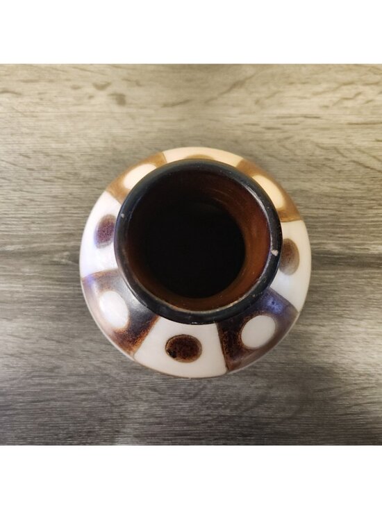 Vintage Peru Chulucanas Handmade Abstract Pottery Vases Signed Valeriano Paz (2) - Picture 6 of 11